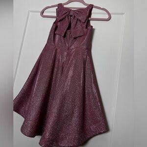 Iris & Ivy Glittering Purple Kids Dress